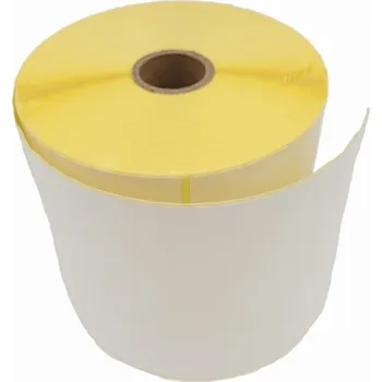 Samolepící etiketa TERMO ETIKETY KURÝRNÍ, bílé, hot-melt 100x150mm 10/15 - role 500ks