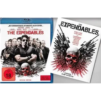 Postradatelní (Speciální edice) včetně samolepky [Blu-ray]