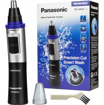 Strojek na vlasy Panasonic ER-GN30 Zastřihovač chloupků v nose a uších, mokré i suché použití