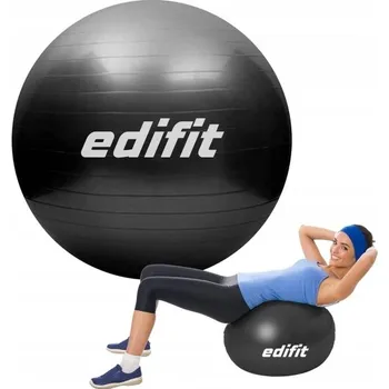 Gymnastický míč Edifit FITNESS MÍČ 55 cm ČERNÝ