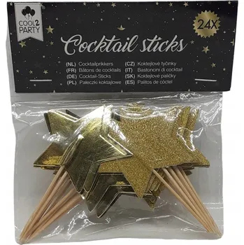 Obraz Špejle Cool 2 Party 8 cm 24 ks dřevěné