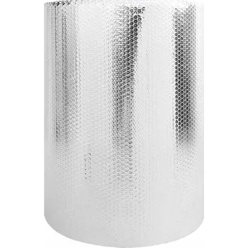 Radiátor vidaXL Reflexní fólie za radiátor Stříbrná 0.6 x 50 m Hliník