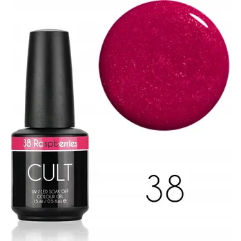 Lak na nehty CULT Colour Gel / Hybridní lak 15 ml UV/LED Maliny 38