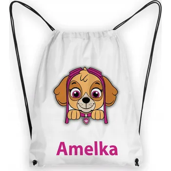 Školní batoh Školní Vak / Batoh na Tělocvik do Školky Školy Tlapková patrola SKYE + JMÉNO