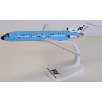 Plastikový model PPC Holland - Boeing B727-227, Braniff International "Blue - Jellybean", USA, 1/200