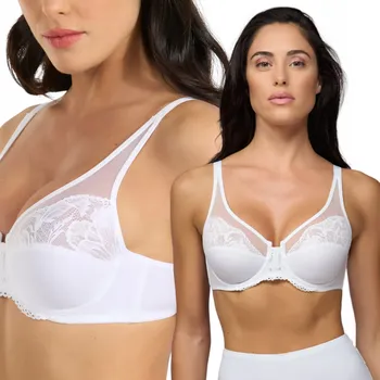 Podprsenka Spiman podprsenka nevyztužená bílá velikost 75B