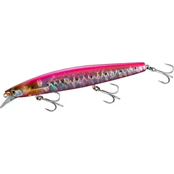 Umělá nástraha Shimano Wobler Exsence Silent Assassin Flash Boost Floating A Red Sardine Délka: 14cm, Hmotnost: 25g, Maximální ponor: 1m