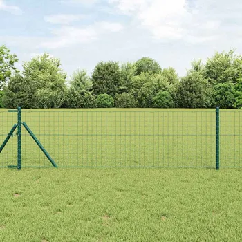 Plot vidaXL Euro plot Zelený 0,6x25 m Ocel