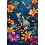 Puzzle Alipson Puzzle Žába a motýli, 1000 dílků + k objednávce puzzle zdarma