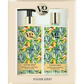 Vivian Gray Sparkling Orange Shower Gel & Body Lotion Set Kosmetická sada Vivian Gray Sparkling Orange Shower Gel & Body Lotion Set