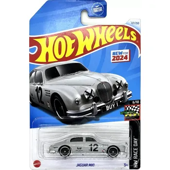 autíčko Jaguar MK1 Grey (F1) - Hot Wheels