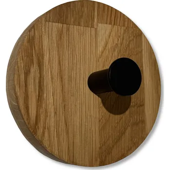 Věšák Nástěnný věšák OVAL olejovaný dub - 1 kus