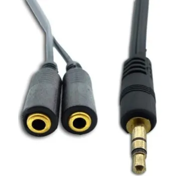Audio kabel Rozdvojení pro audio jack 3.5 mm