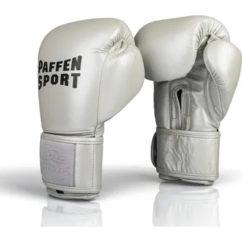 Boxerské rukavice Boxerské rukavice Paffen Sport PRO KLETT X - stříbrné