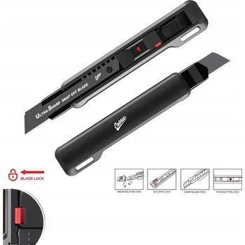 Pracovní nůž Cobra Professional Series 18mm Odlamovací nůž - nůž na aplikaci fólií +