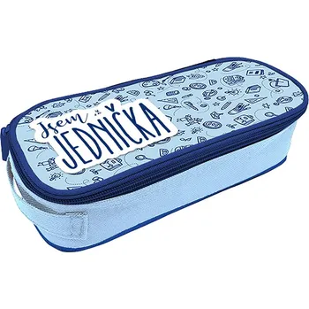 Penál Pouzdro Jsem jednička modré