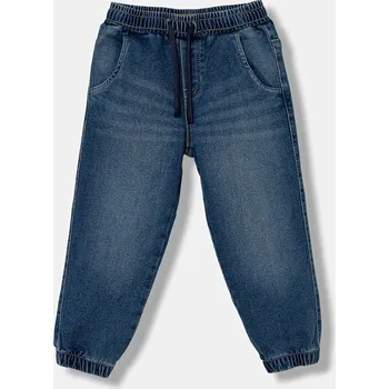 Chlapecké kalhoty Dětské rifle United Colors of Benetton 44LGGF01V.P.Reprop.9BYA modrá 95X, vel. 104