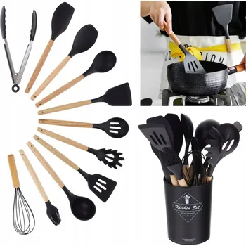 Sada kuchyňského náčiní SILIKONOVÉ KUCHYŇSKÉ NÁČINÍ SADA KUCHYŇSKÉHO NÁČINÍ Příslušenství 12 ks