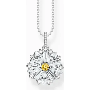 Řetízek Thomas Sabo KE2086-051-4-L45V chain with flowern nárameks silver