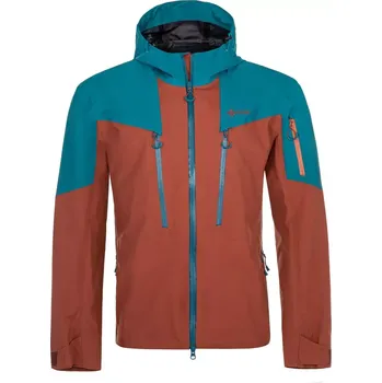 Pánská outdoorová bunda Kilpi LEXAY-M tmavě červená XS