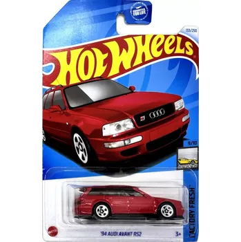 autíčko '94 Audi Avant RS2 Red (F1) - Hot Wheels