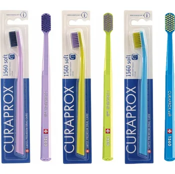 Zubní kartáček CURAPROX CS 1560 Soft sada zubních kartáčků BLISTER