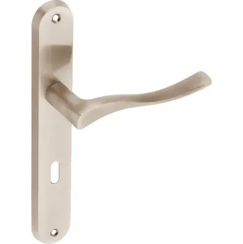 Dveřní kování Gamet štítová SARA - BB - 72 mm nikl broušený