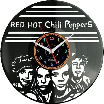 Hodiny Red Hot Chilli Peppers Nástěnné Hodiny Vinylová Deska Moderní Dekorace