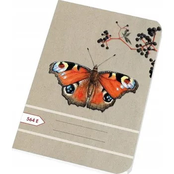 Sešit A5 linkovaný sešit Papírny Brno 60 listů