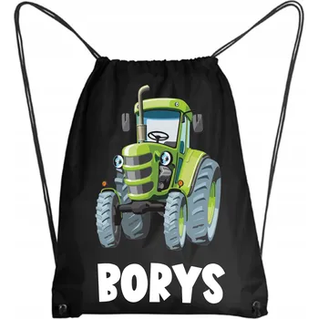 Školní batoh Školní Vak/Batoh na Tělocvik Do Školky Školy S TRAKTOREM + jméno