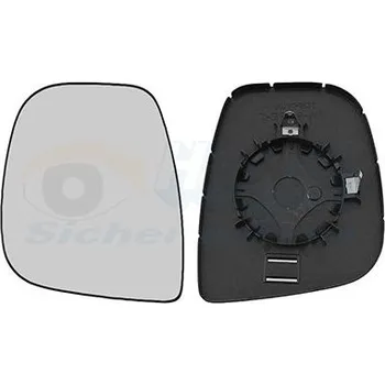 Autosklo Sklo do zrcátka, vnější zrcátko VAN WEZEL 0906831