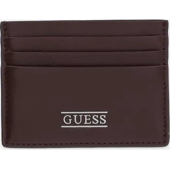 Peněženka Peněženka Guess NEW BOSTON pánská, černá barva, SMNEBR LEA25 SMNEBR.LEA25 88X, vel. ONE SIZE