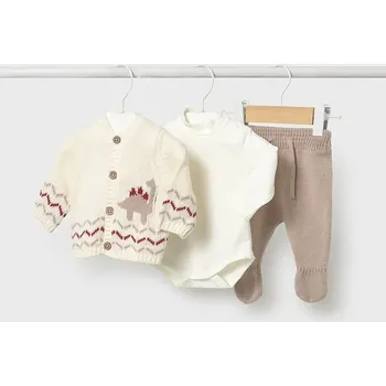 Kojenecký overall Kojenecká sada Mayoral Newborn 2565.1F.Newborn.9BYA béžová 12X, vel. 65