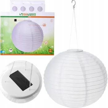 Venkovní osvětlení Solární lampa zapichovací ProGarden bílá 33 cm 1 ks