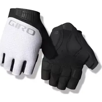 Sportovní chránič Giro Bravo II Gel cyklistické rukavice White vel. S