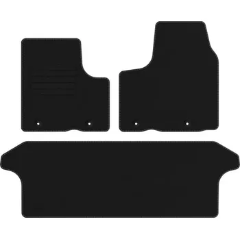 autokoberec Velurové autokoberce Edecor 3 ks