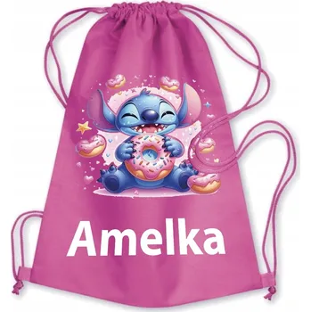 Školní Vak/Batoh Do Školky Školy STICH STICZ LILO + JMÉNO 5