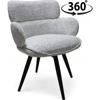 Jídelní židle Židle Dankor Design látka bílá 1 ks