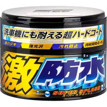 Autovosk Tvrdý vosk Soft99 Water Block Wax Super Splash Dark 300 g