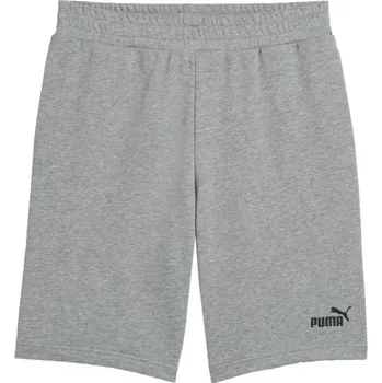 Pánské kraťasy Pánské volnočasové šortky Puma ESSENTIALS NO. 1 SHORTS 10 XXL Šedá, Černá