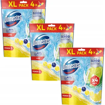 WC čistič DOMESTOS ZÁVĚSNÝ WC BLOK POWER P5 MIX 12x50g