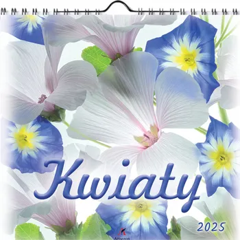 Kalendář Nástěnný kalendář 2025 Kwiaty 33x33 cm