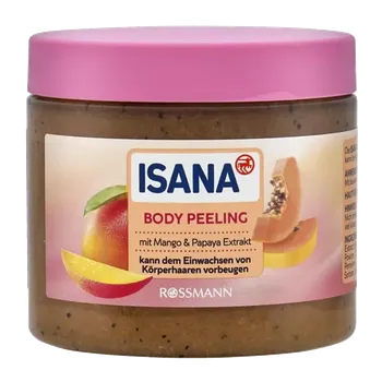 Tělový peeling ISANA Peeling před holením 175 ml