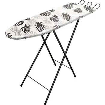 Žehlicí prkno DuraHome Prkno žehlicí IRIT69 černé, Leaves II