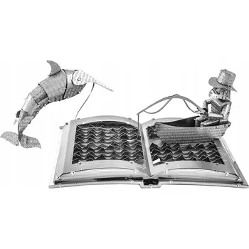 ostatní stavebnice Metal Earth Metal Earth, Stařec a moře - Kniha