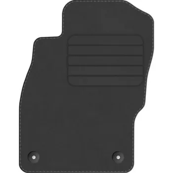 autokoberec Opel Adam 2012 - 2019 velurový koberec GRAFIT STRANA ŘIDIČE PREMIUM