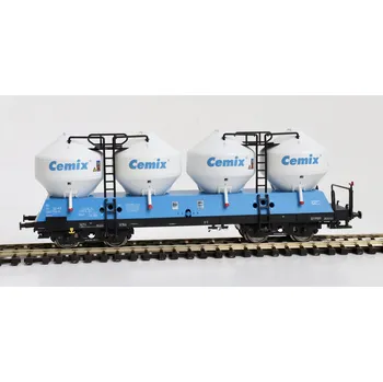 Modelová železnice TT - vůz na sypké hmoty Uacs (Raj) Uacs Cemix 1 / Igra model 96400016