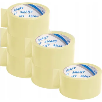 Balicí páska Smart průhledná šířka 48 mm délka 60 m 6 ks