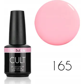 Lak na nehty CULT Colour Gel / Hybridní lak 15 ml UV/LED Bubble 165