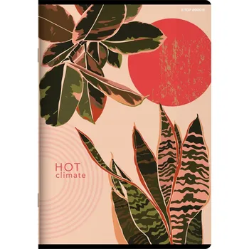 Sešit Sešit A4 s mřížkou TOP-2000, 80 listů